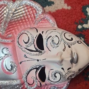 Authentic Stamped Venezia Ceramic  Carnevale Mask from 🇮🇹